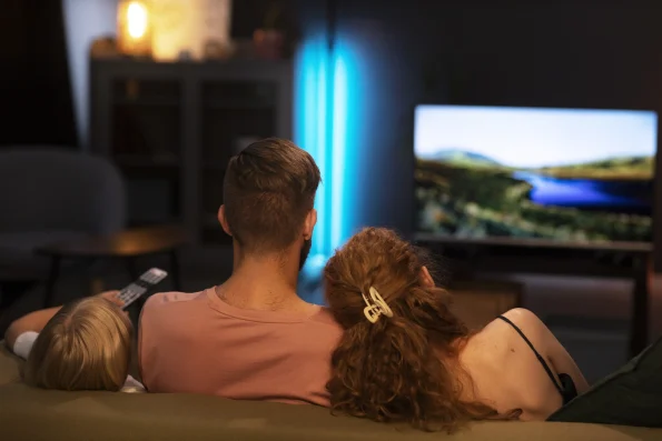 back view family watching tv ezgif.com optiwebp